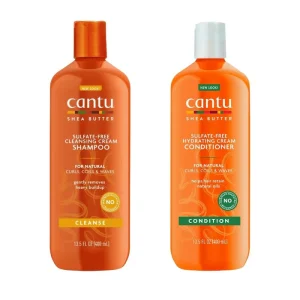 Cantu Shea Butter Sulphate Free Shampoo & Conditioner Combo Pack
